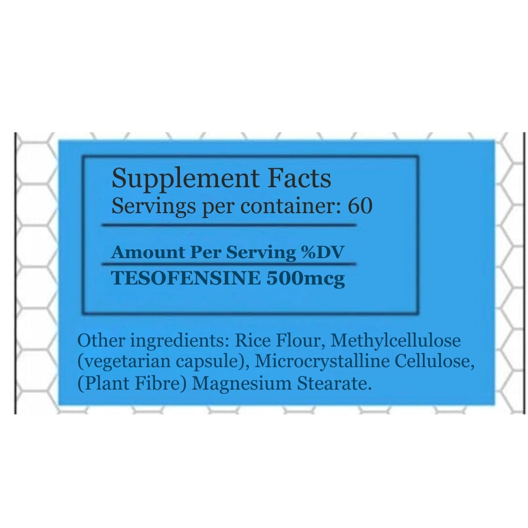 THERAVITA TES0FENSINE 500 MCG 60 CAPSULES